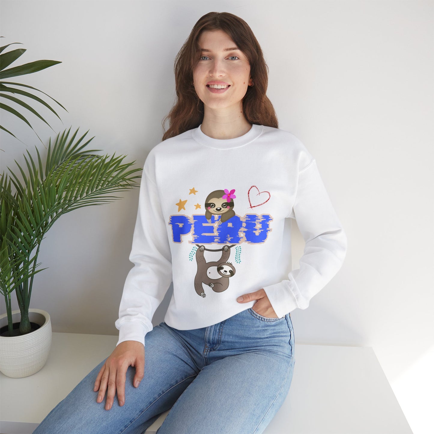 Best Peruvian Unisex Sweatshirt "PERU Jungle Love"