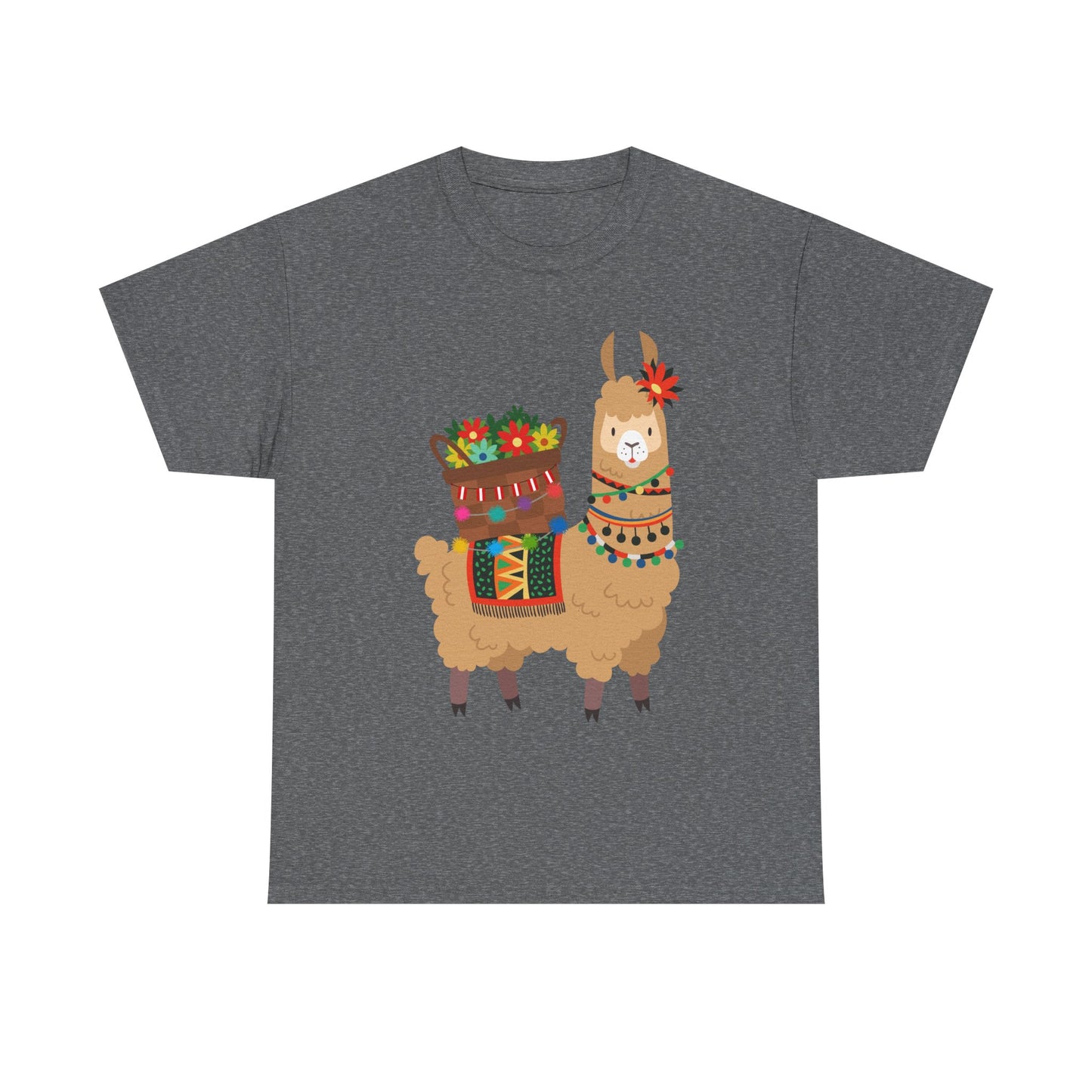 Fiesta Llama Unisex Tee – Bold Print, Classic Comfort