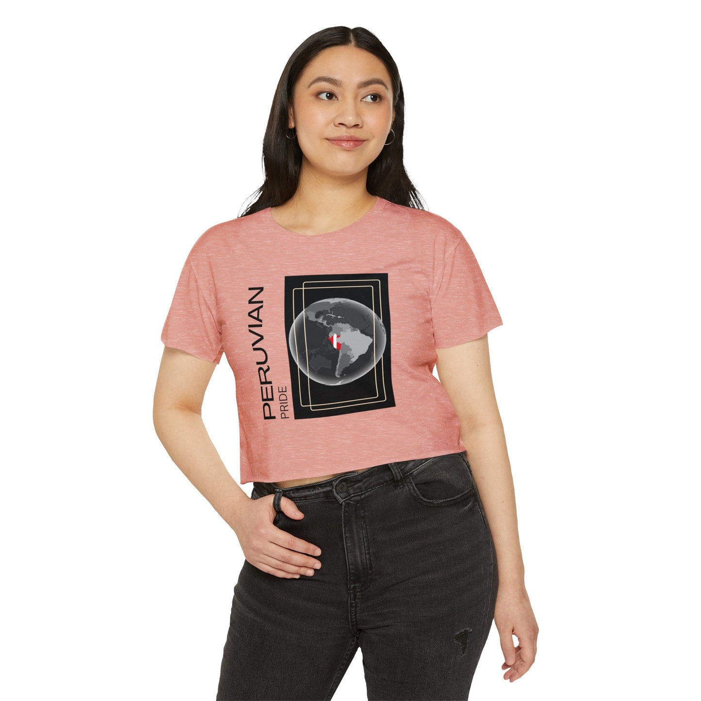 Peruvian Crop Top "Peruvian Pride"