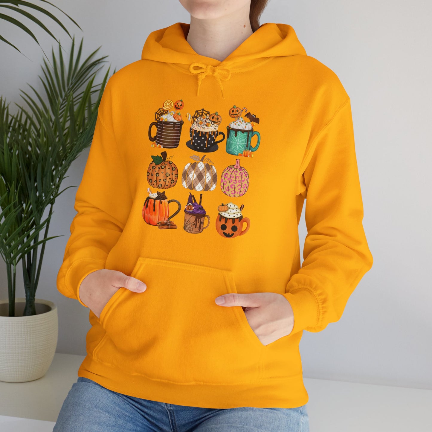 Best Unisex Coffee Hoodie That's a Pumpkin Spice Lover's Dream: Cozy Caffeine Coven