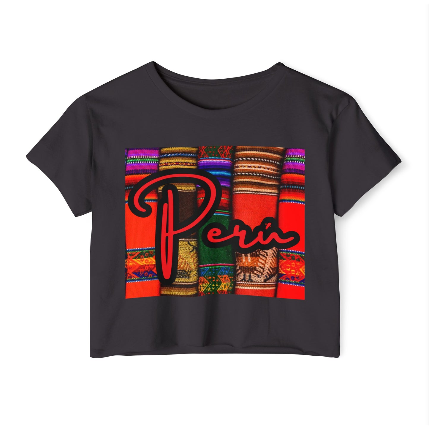 Peruvian Crop Top "Peru Manta"