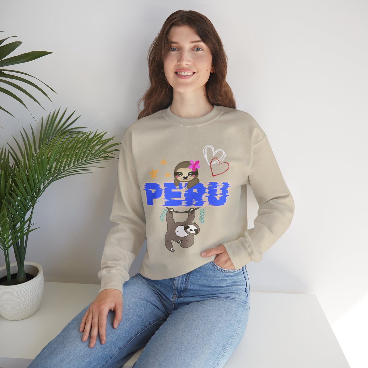Best Peruvian Unisex Sweatshirt "PERU Jungle Love"
