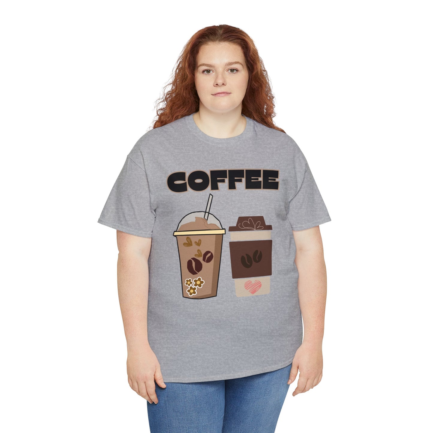 Best Unisex Coffee T-Shirt "Two Cups"