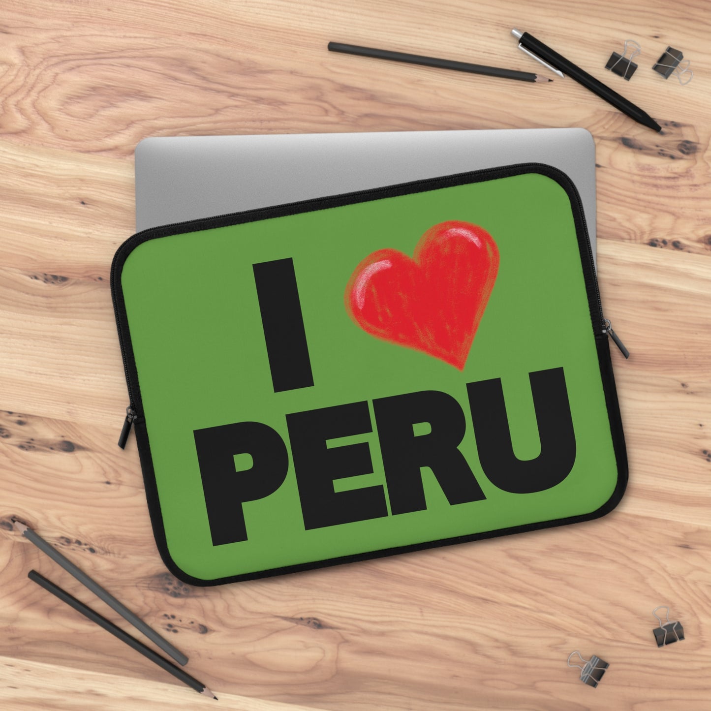 Peruvian Laptop Sleeve "Love Peru"