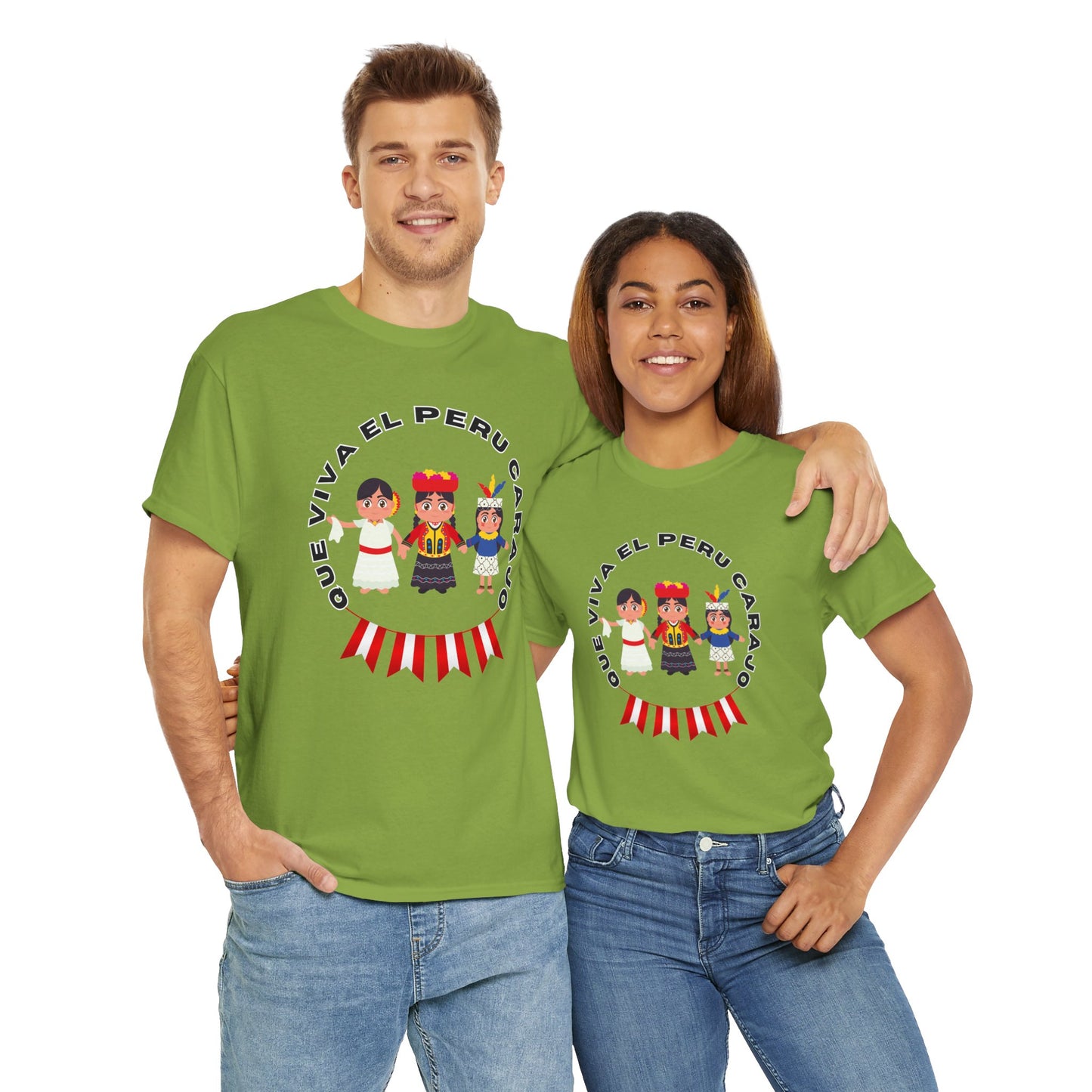 Best Peruvian Unisex T-Shirt "Que Viva El Peru Carajo he Dicho"
