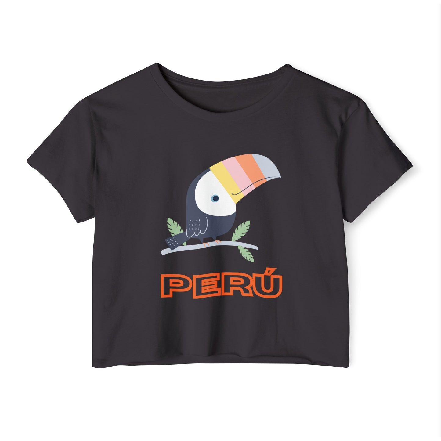 Peruvian Crop Top "Peru Tucan"