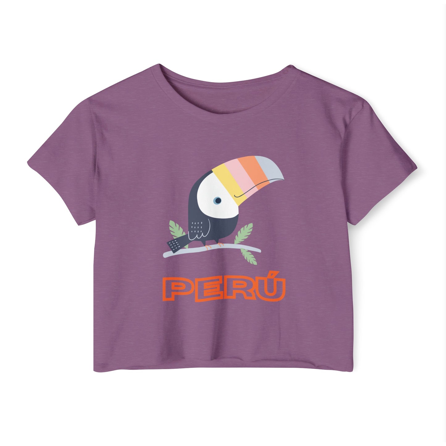 Peruvian Crop Top "Peru Tucan"