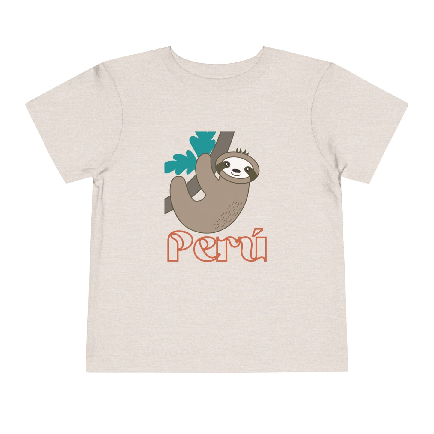 Best PeruvianToddler Short Sleeve Tee "Peru Perezozo"