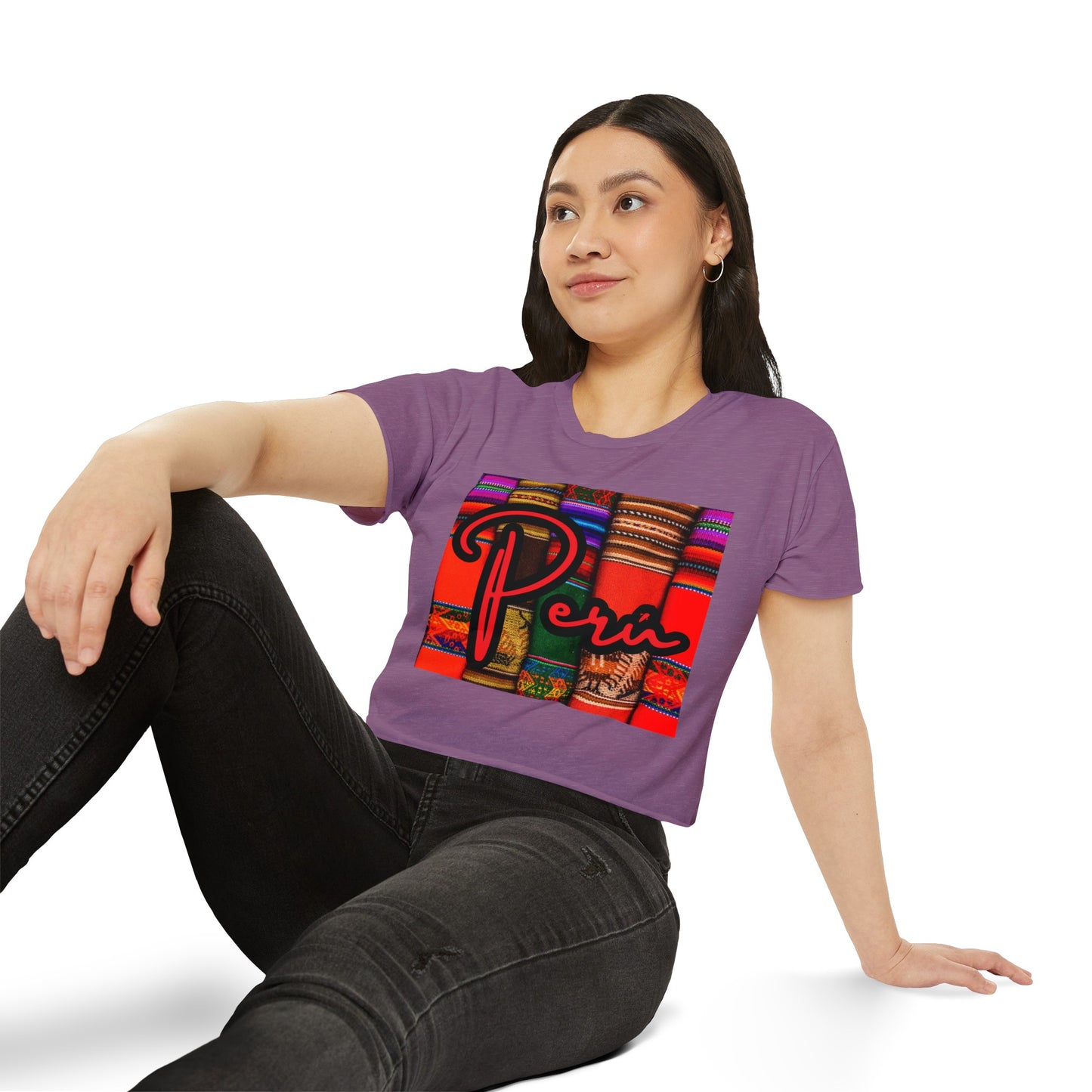 Peruvian Crop Top "Peru Manta"