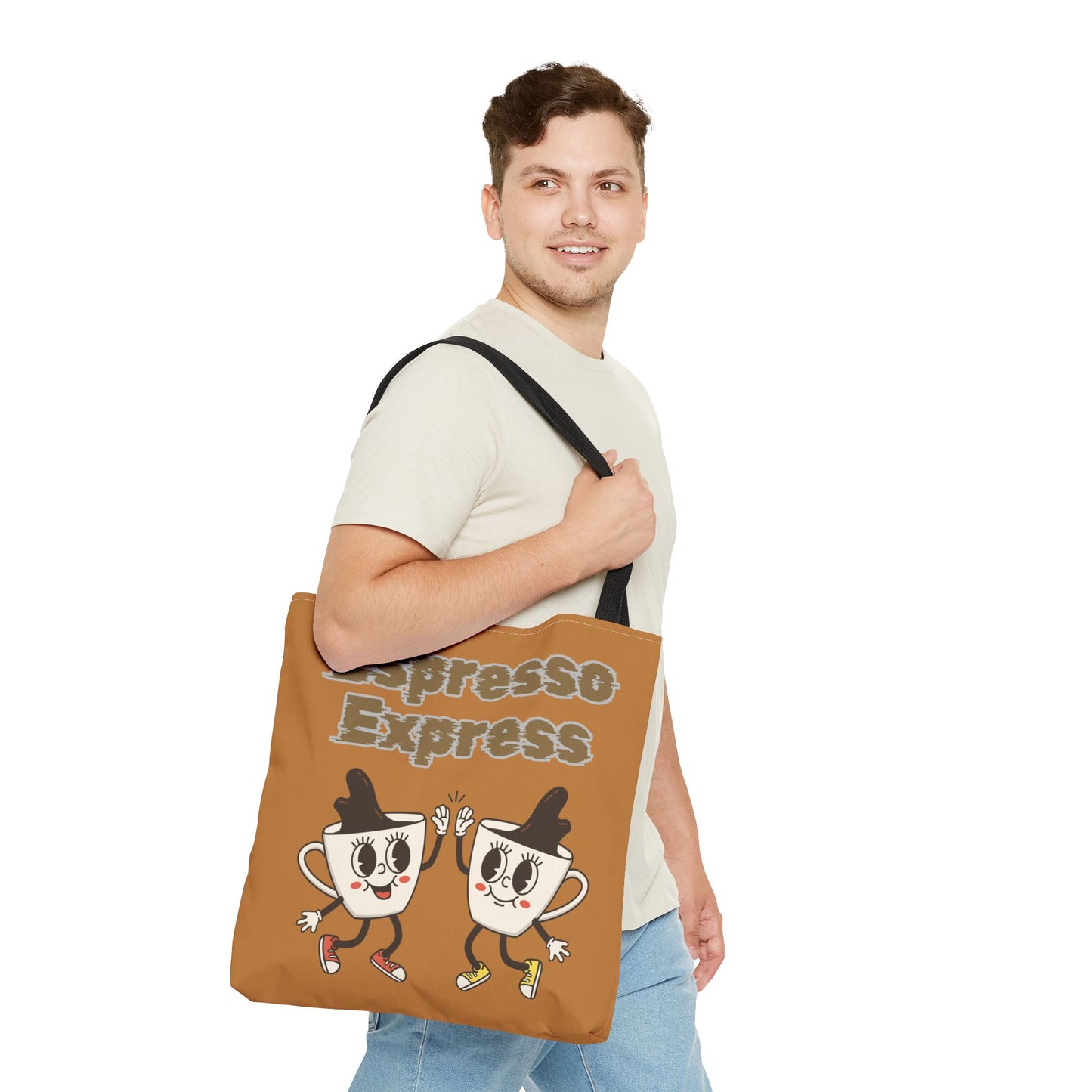 Best CoffeeTote Bag That's Serving Espresso Express Vibes: High Five for Caffeine