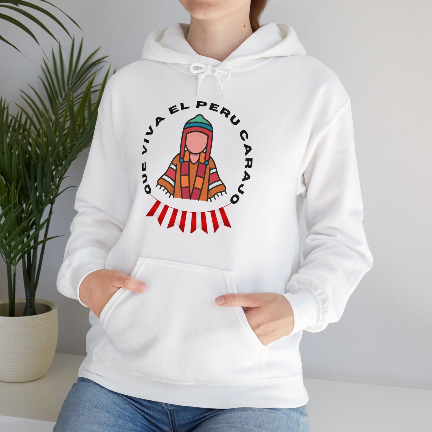 Best Peruvian Unisex Hoodie "Que Viva el PERU Carajo"