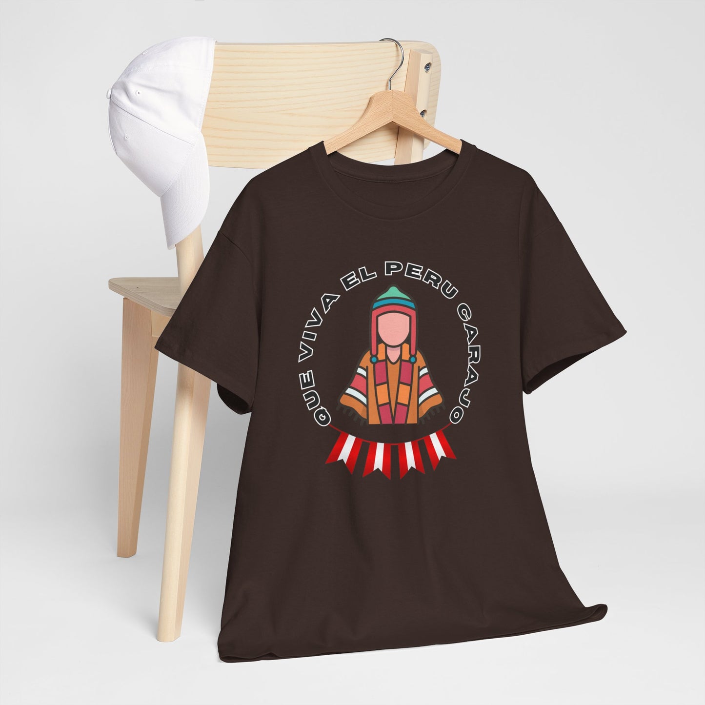 Best Peruvian Unisex T-Shirt "Que Viva El Peru Carajo