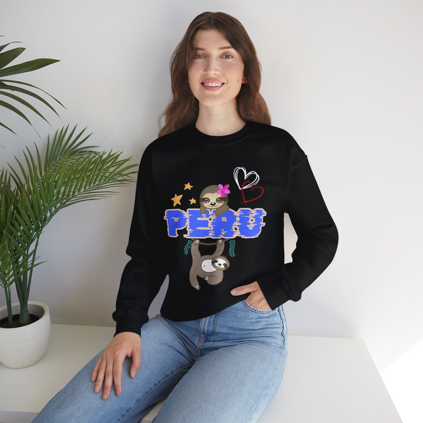Best Peruvian Unisex Sweatshirt "PERU Jungle Love"