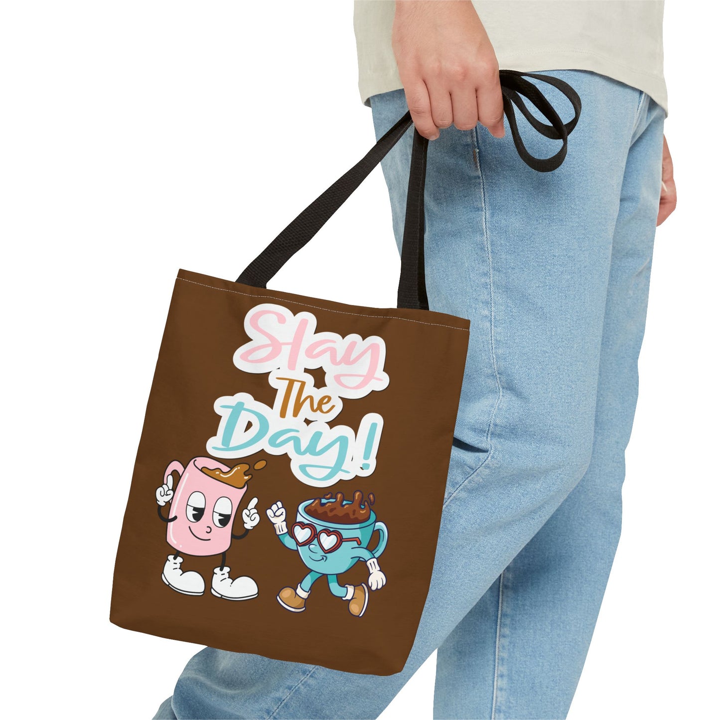 Best Coffee Tote Bag That's Bagging Success One Sip at a Time: Pastel Power Brew