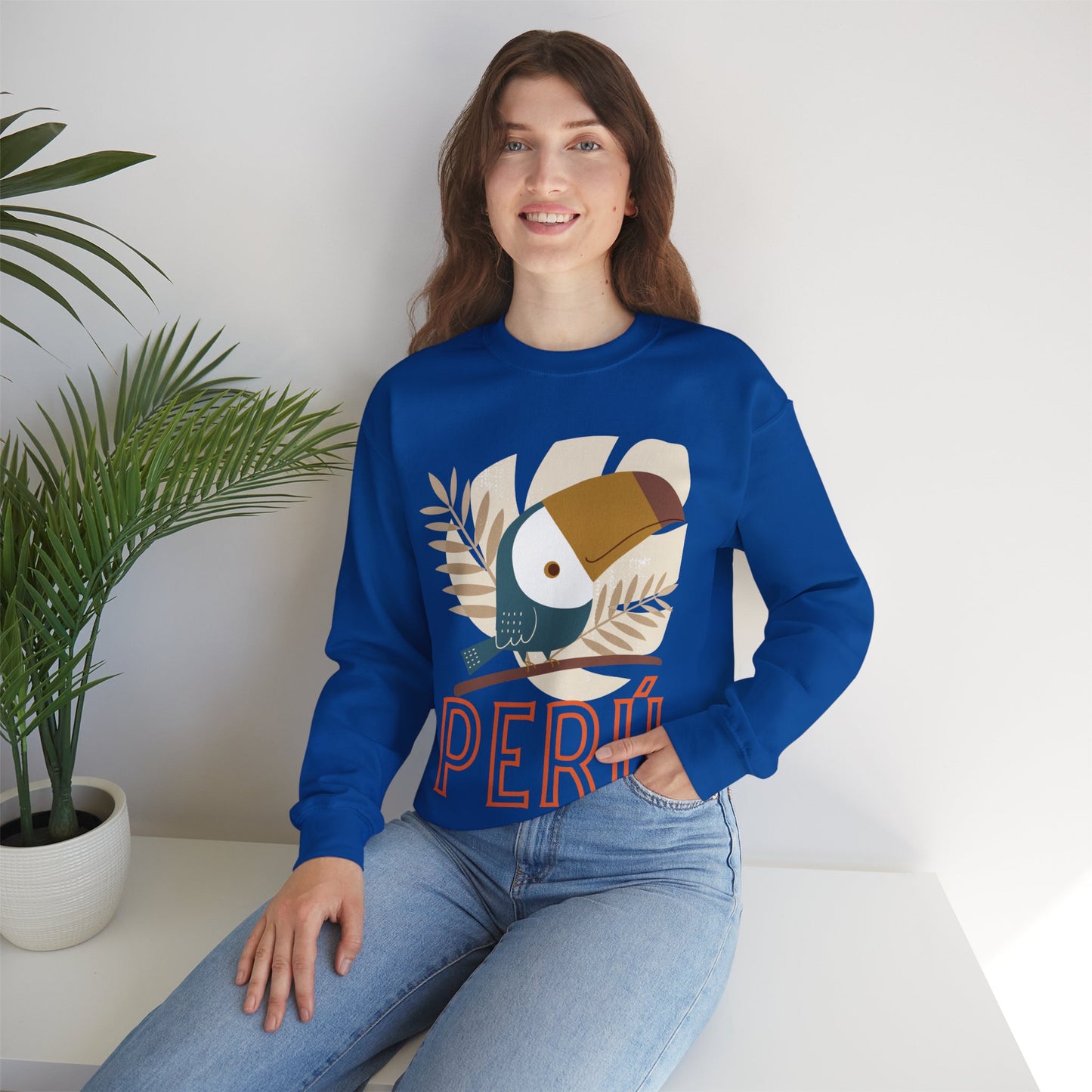 Best Unisex Peruvian Sweatshirt "Peru Tucan"