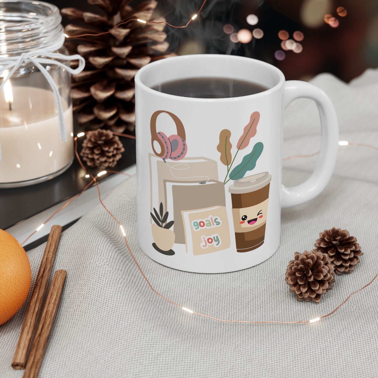 Best White Coffee Mug Reader's Delight: Celebrates Books, Brews & Tunes