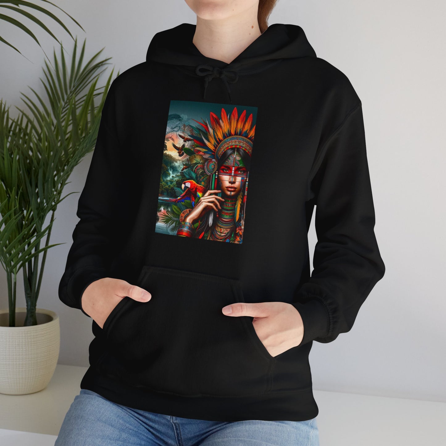 Best Unisex Hoodie Peruvian Inspired Ashaninka Girl