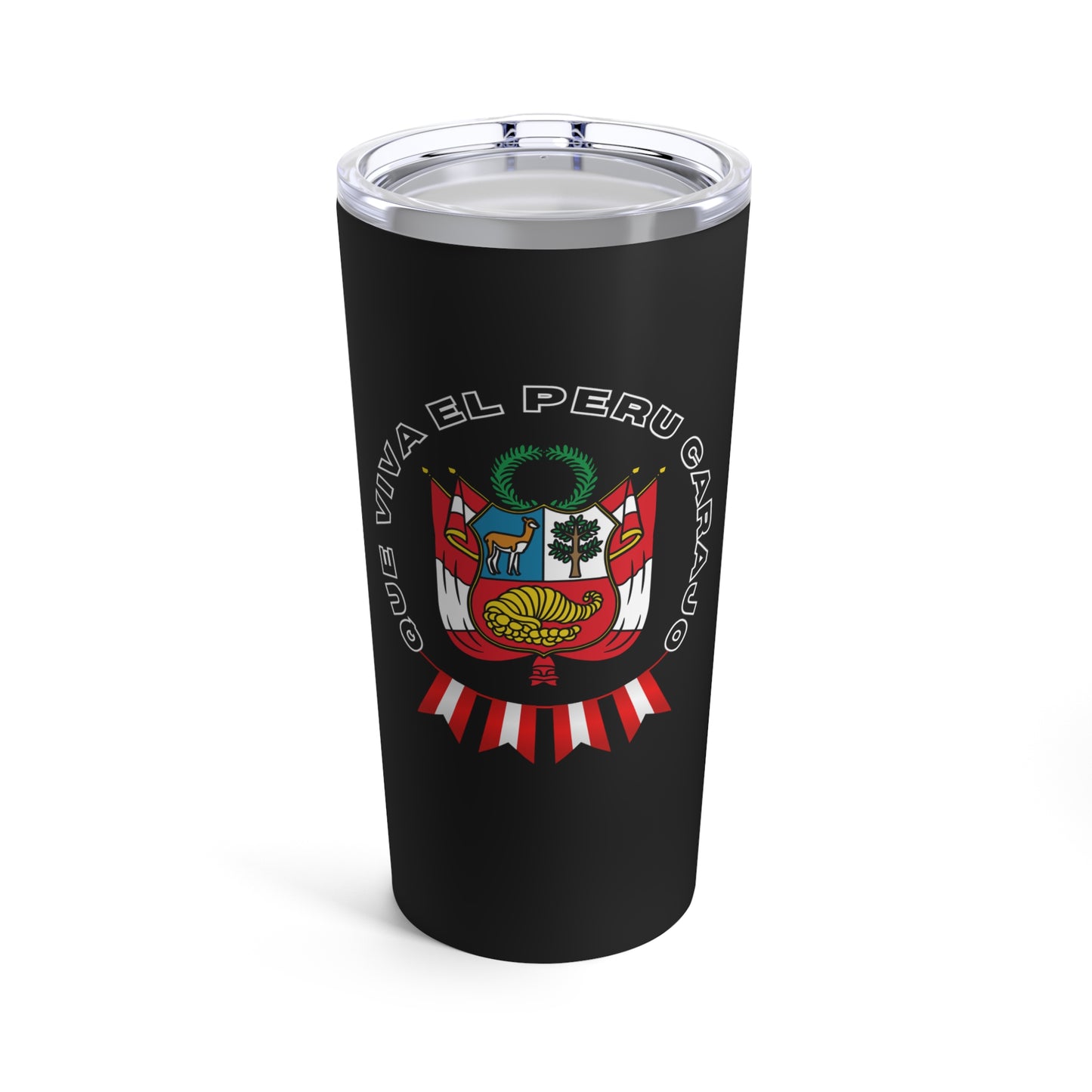 Best Peruvian Coffee Tumbler 20oz "Peru Escarapela"