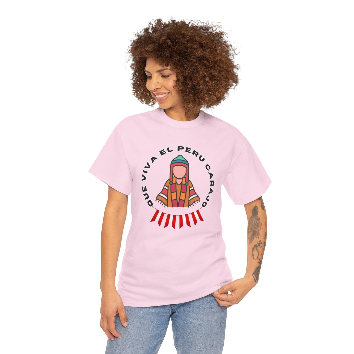 Best Peruvian Unisex T-Shirt "Que Viva El Peru Carajo