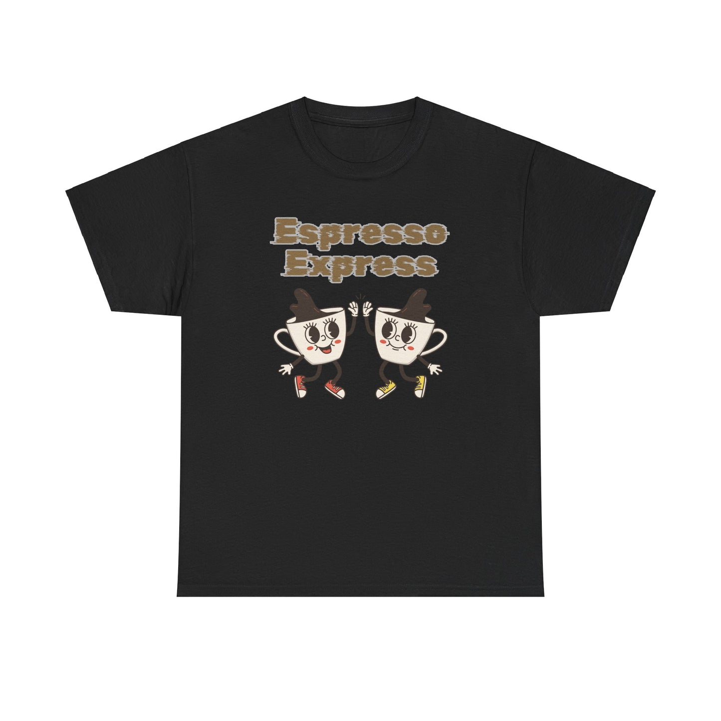 Best Unisex  Espresso Express Coffee Tee That's Brewing Smiles: Caffeine Teamwork