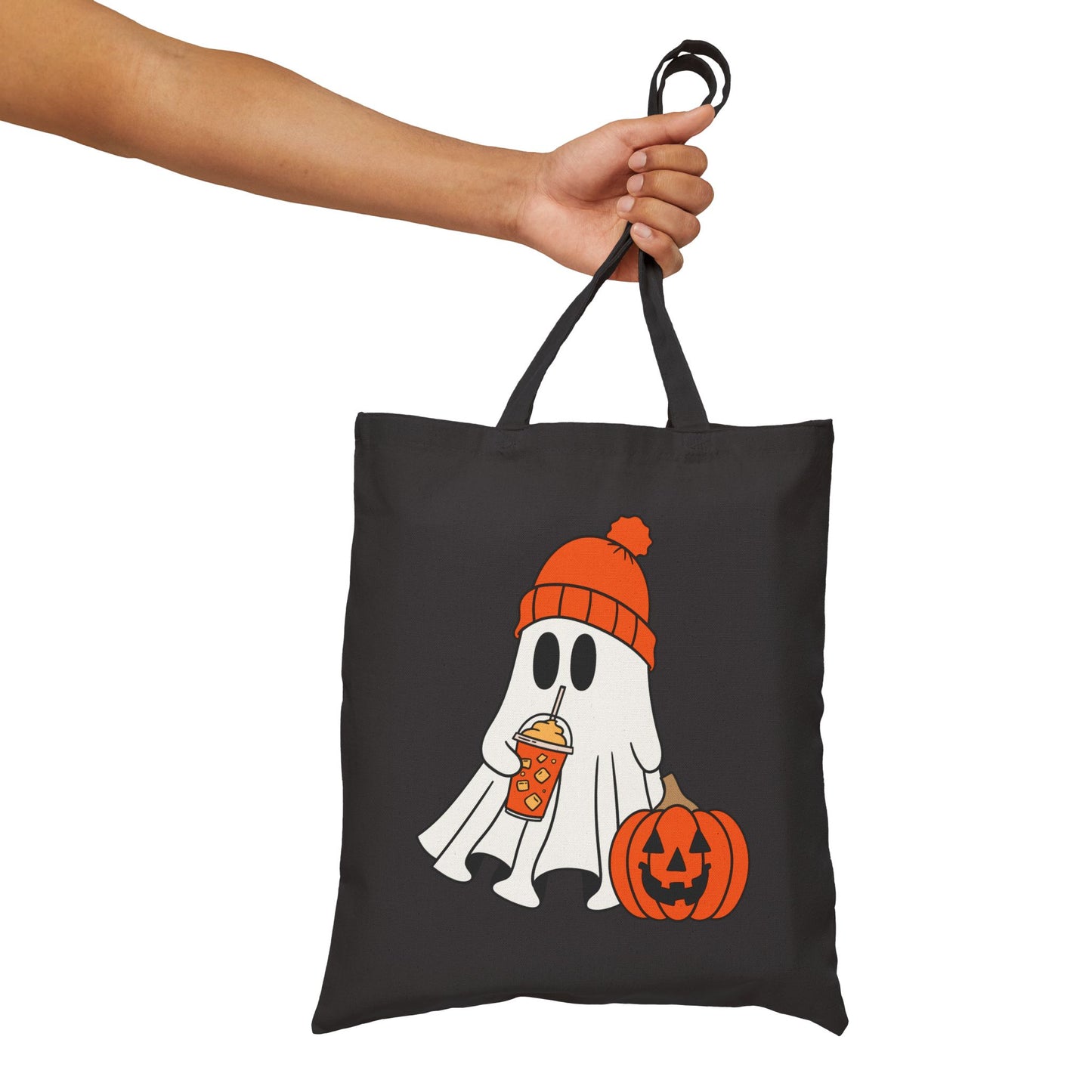 Best Coffee Tote Bag That's Giving Pumpkin Spice a Ghostly Twist: Spectral Sips