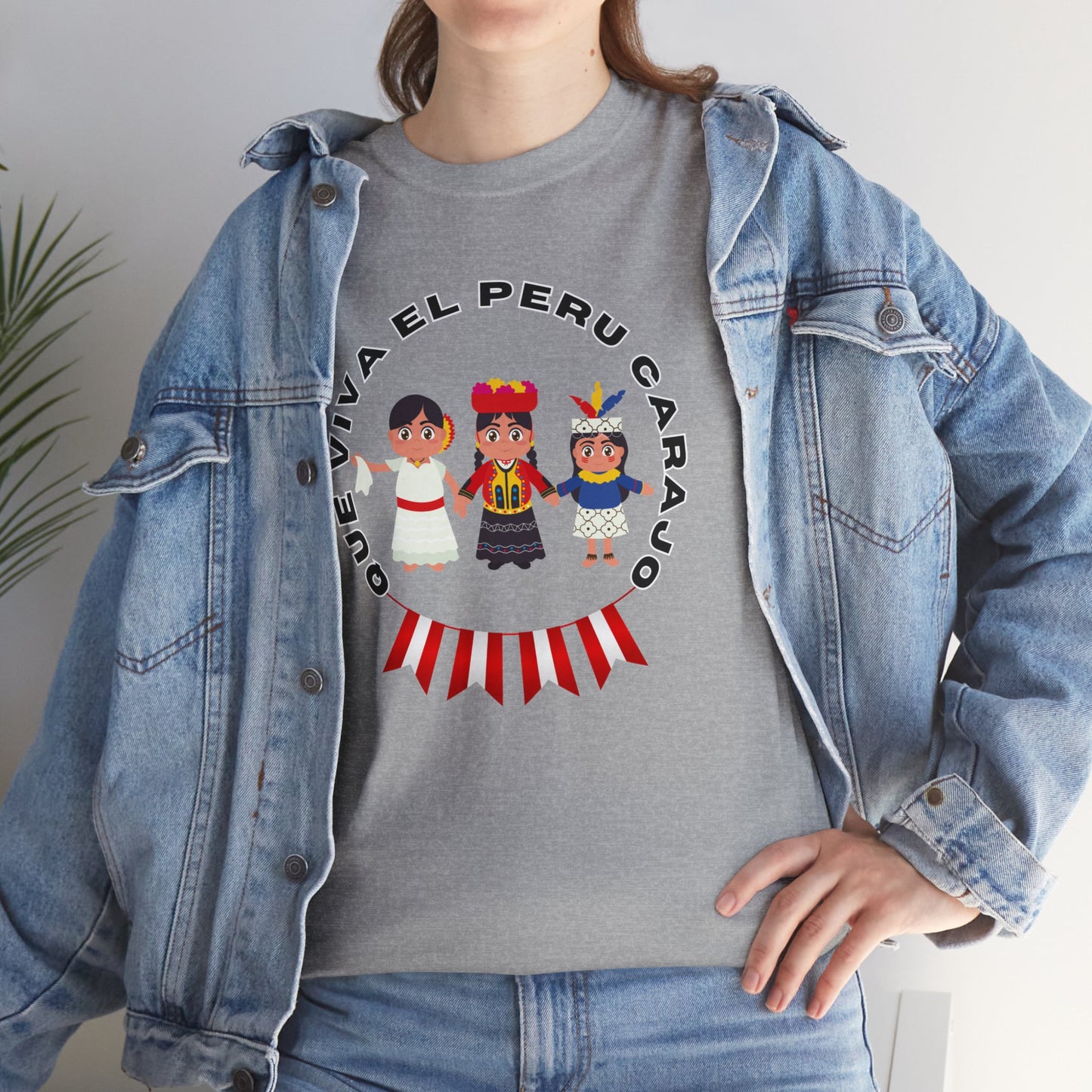 Best Peruvian Unisex T-Shirt "Que Viva El Peru Carajo he Dicho"