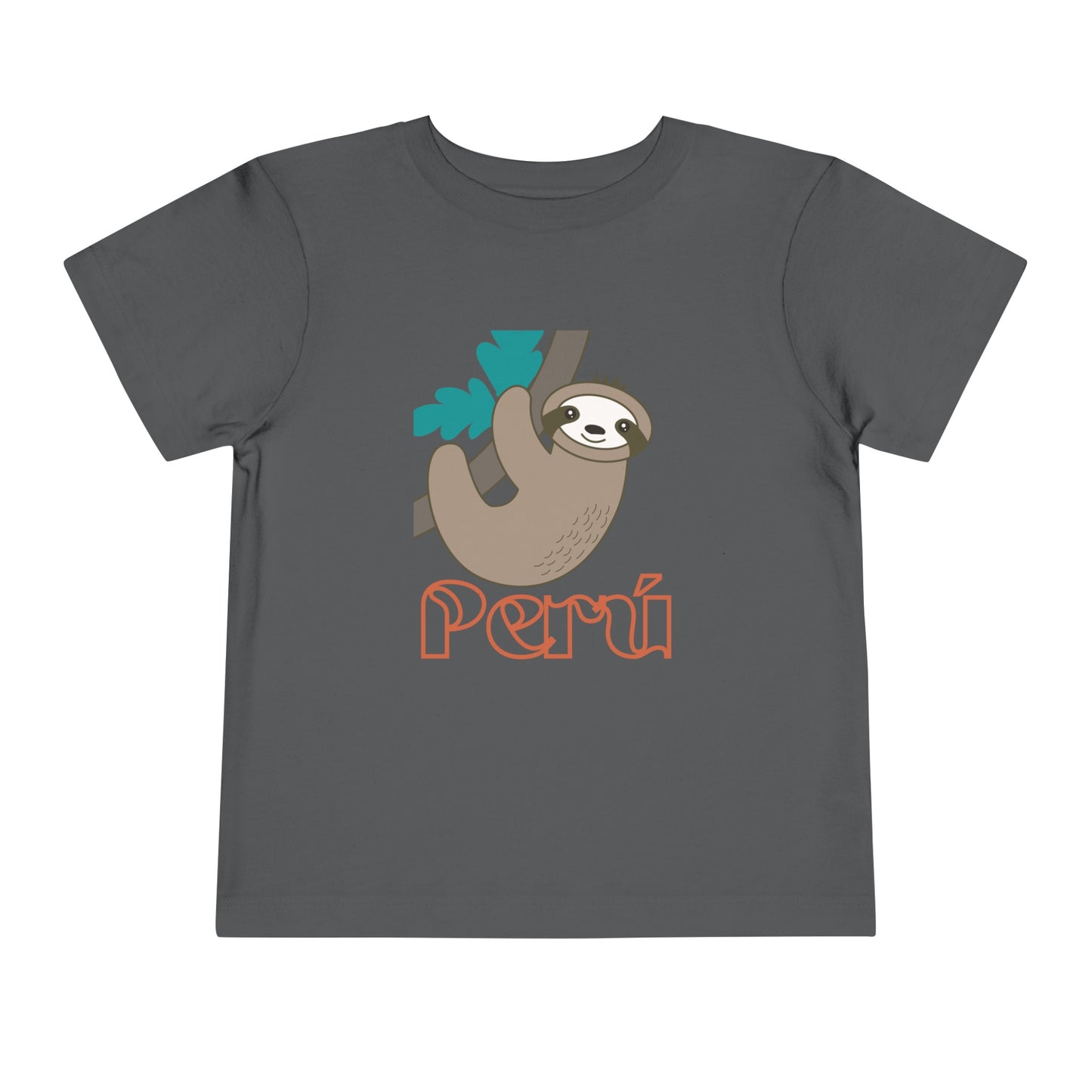 Best PeruvianToddler Short Sleeve Tee "Peru Perezozo"