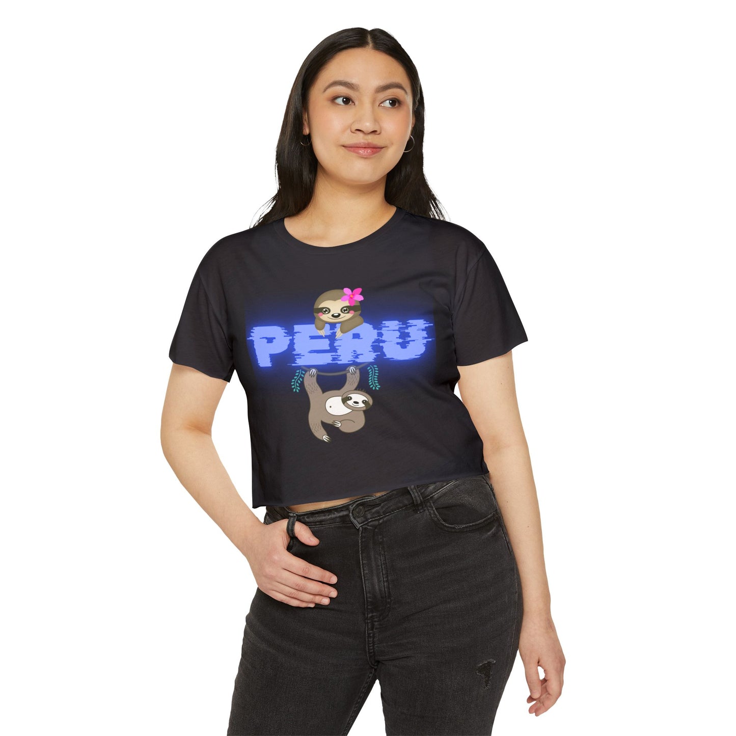 Best Peruvian Crop Top "Peru Jungle Love"