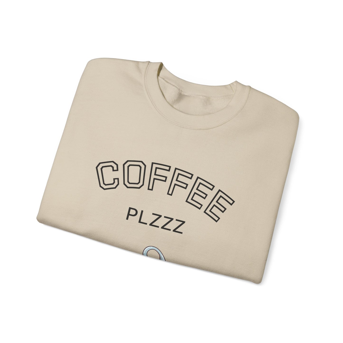 π±β Coffee Plzzz Cat Sweatshirt USA | Eco-Friendly Unisex Coffee Sweater