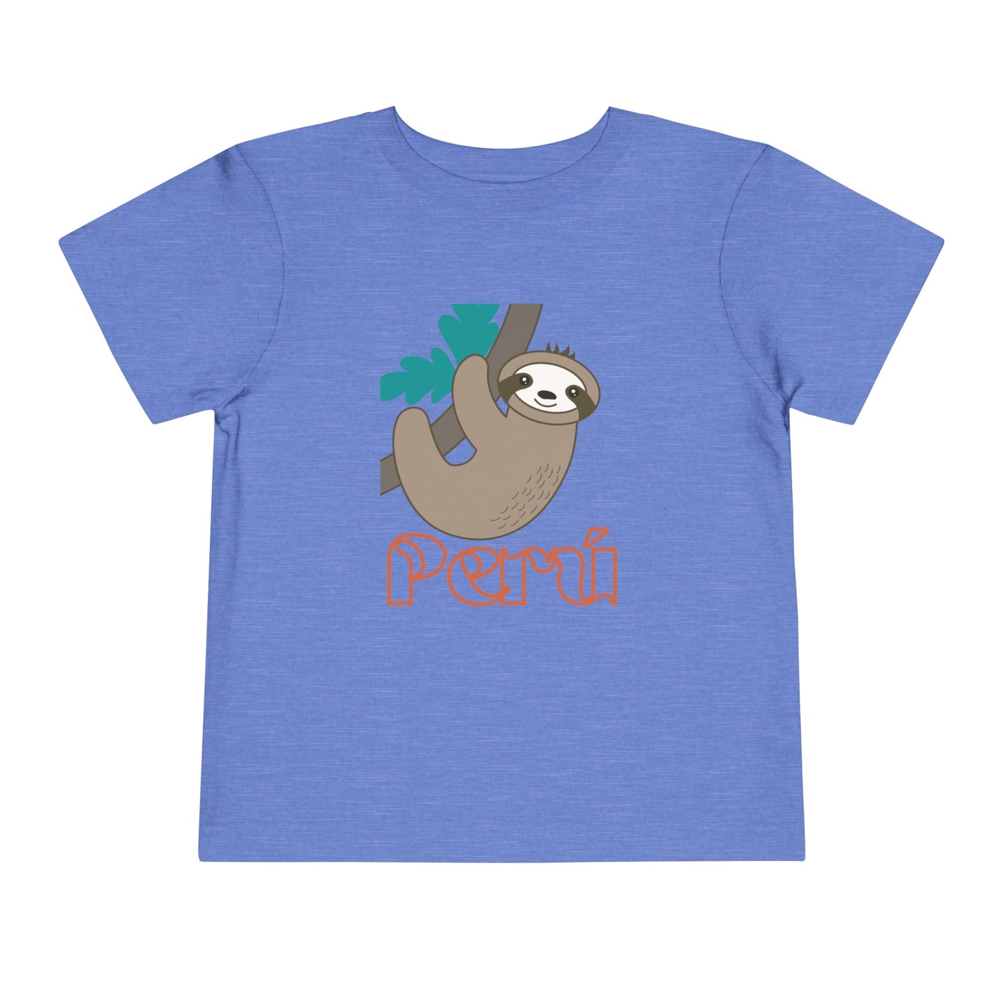 Best PeruvianToddler Short Sleeve Tee "Peru Perezozo"