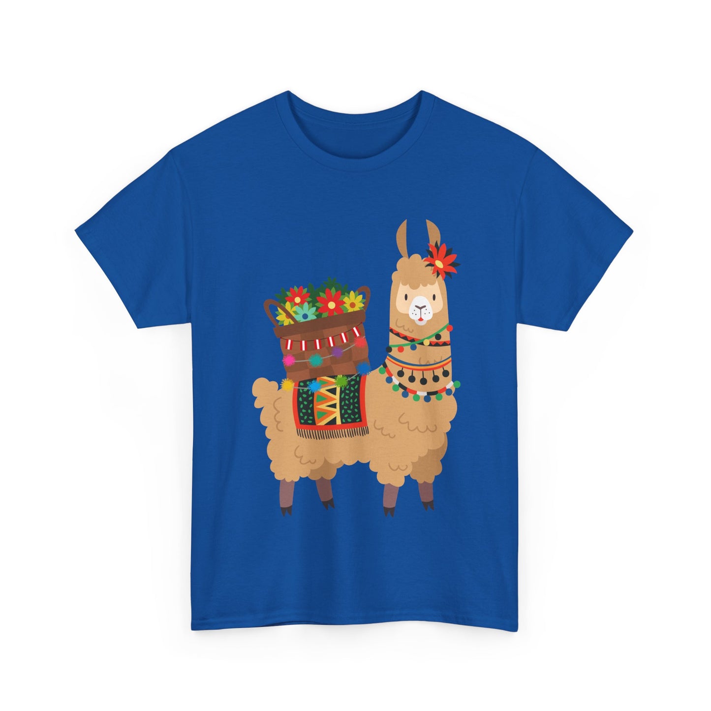 Fiesta Llama Unisex Tee – Bold Print, Classic Comfort