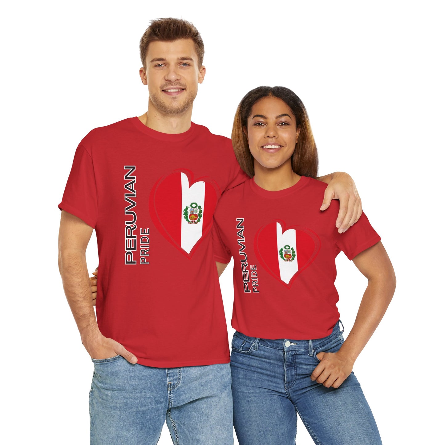 Best Unisex T-Shirt "Peruvian Flag Pride"