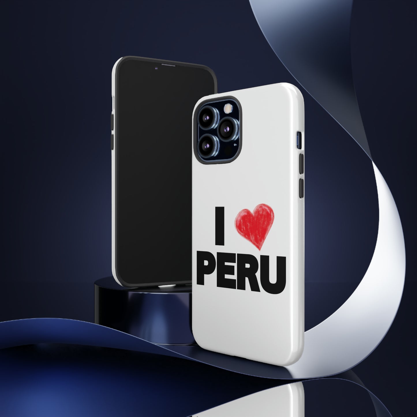 Tough iPhone Cases "Love Peru"