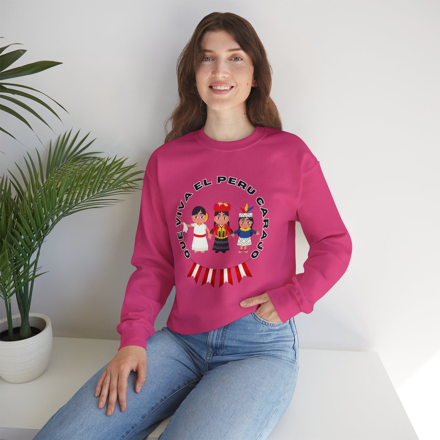 Best Peruvian Unisex Sweatshirt "PERU Costa Sierra y Selva"