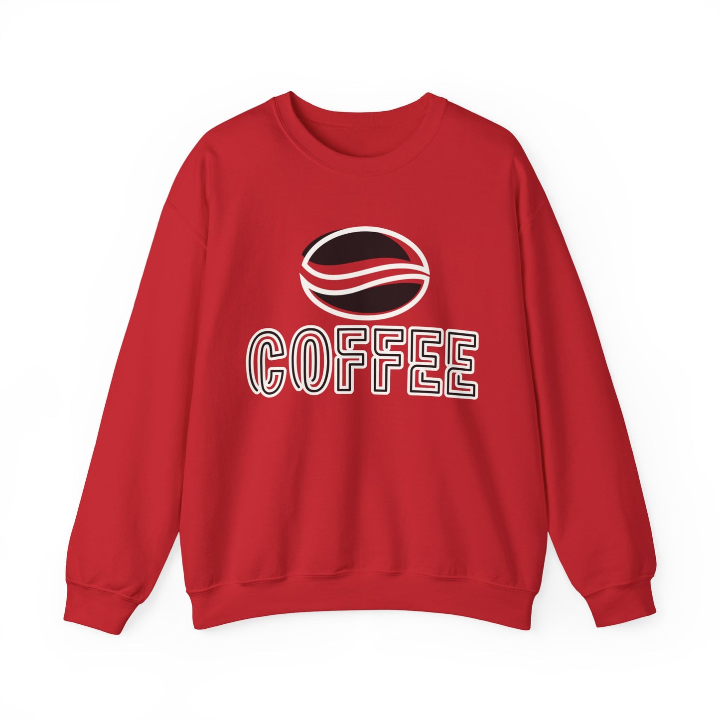 ☕ Minimalist Coffee Sweatshirt USA | Eco-Friendly Unisex Sweater