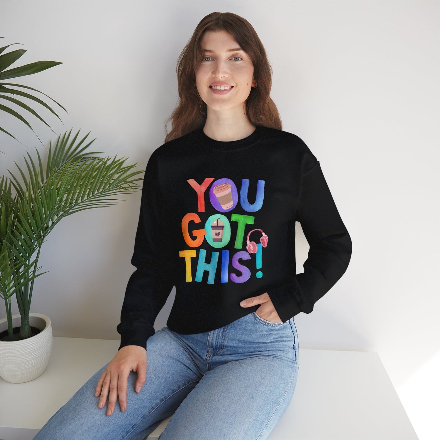 Best Unisex Coffee Sweatshirt That's Serving Liquid Motivation: Brew & Believe