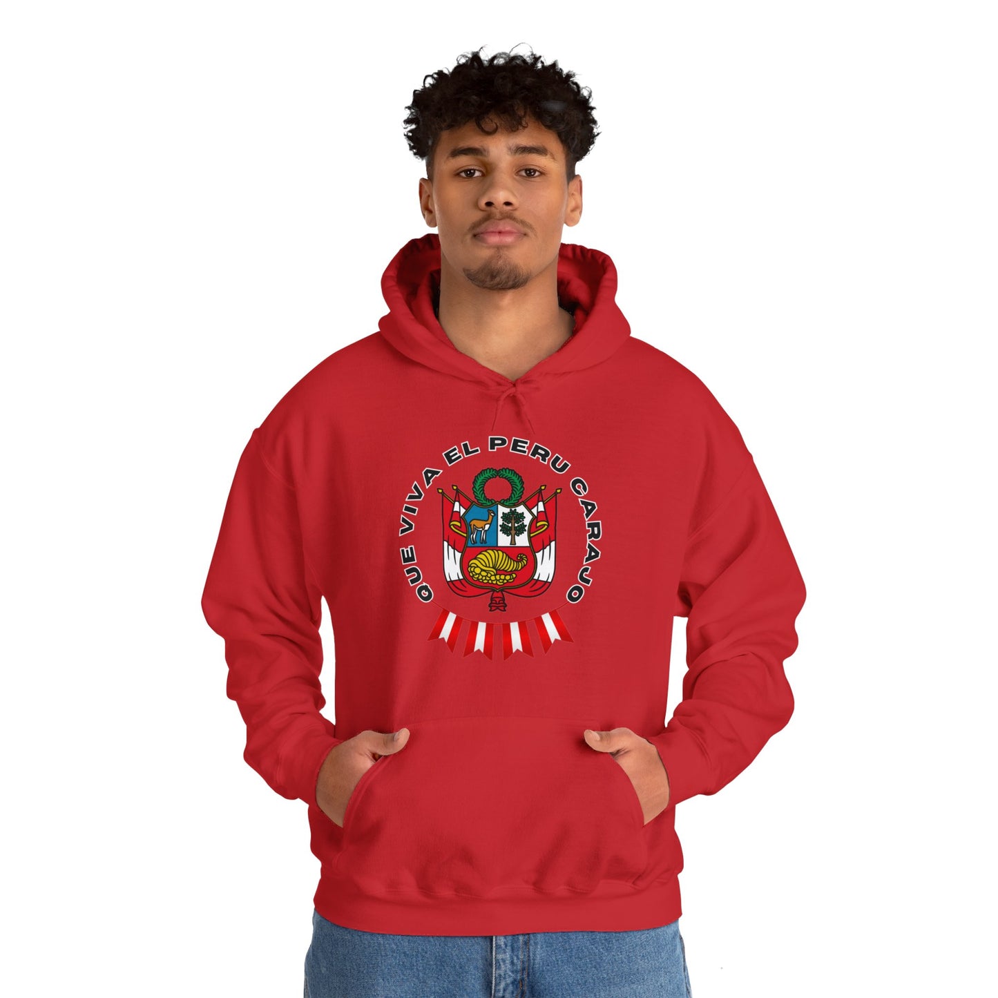Best Peruvian Unisex Hoodie "PERU Escarapela"