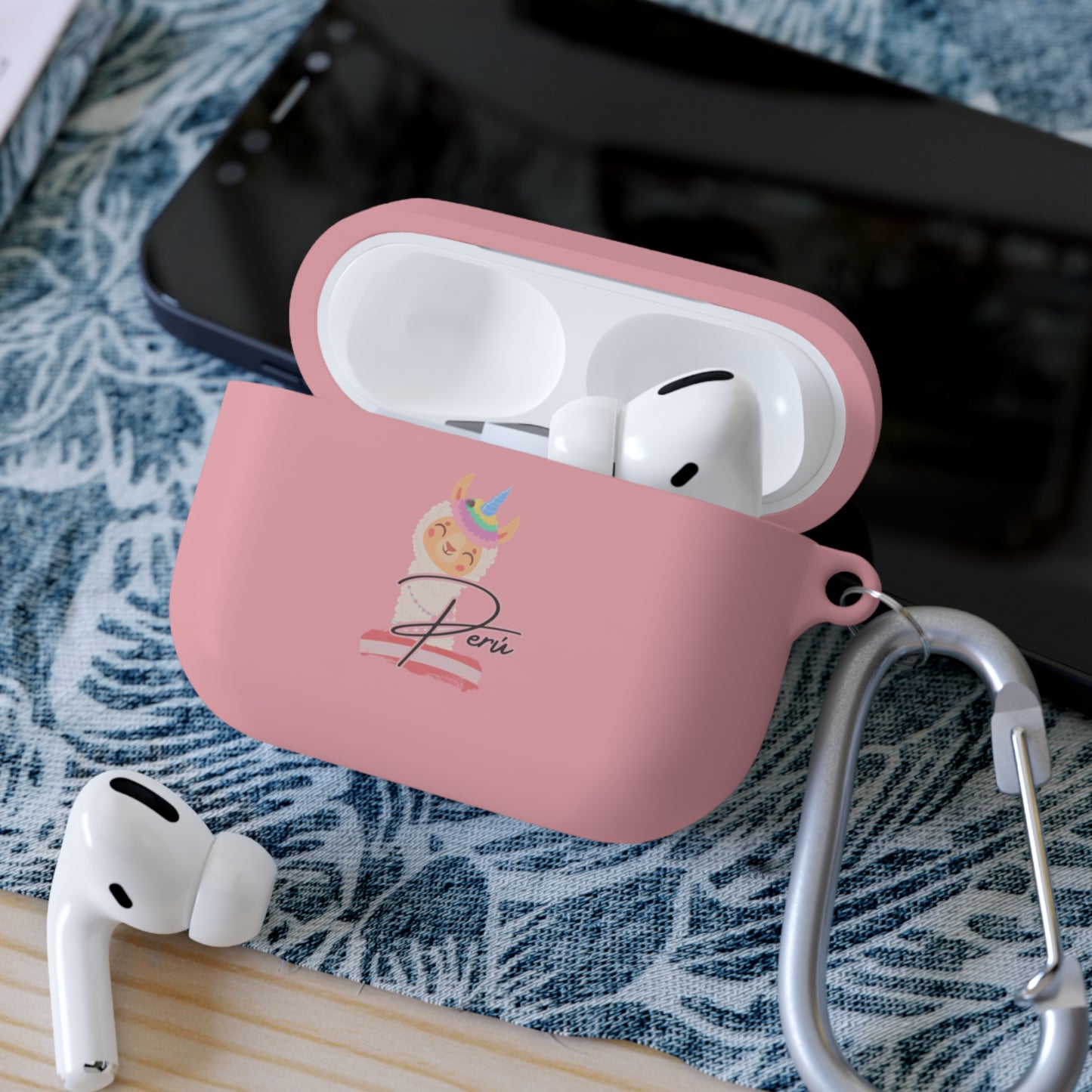 Peruvian AirPods and AirPods Pro Case Cover "Llama Rainbow"