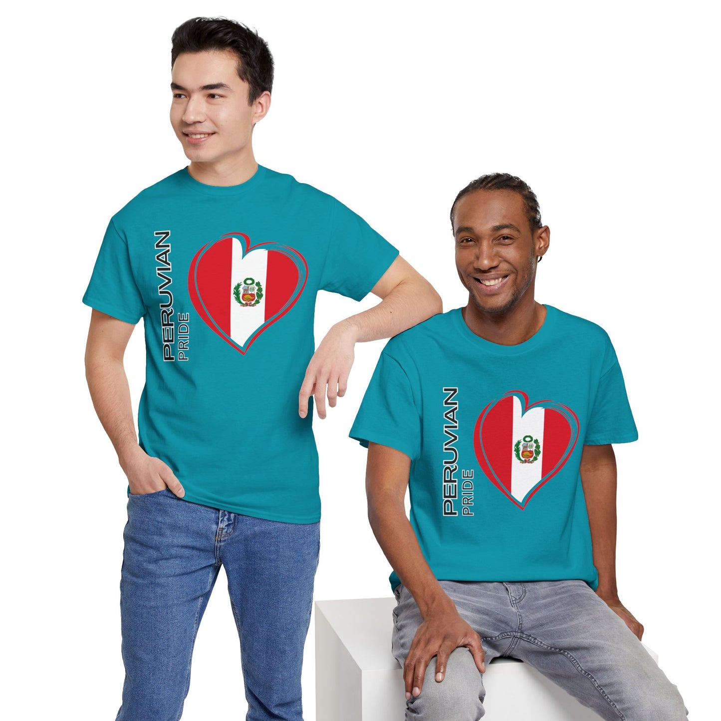 Best Unisex T-Shirt "Peruvian Flag Pride"