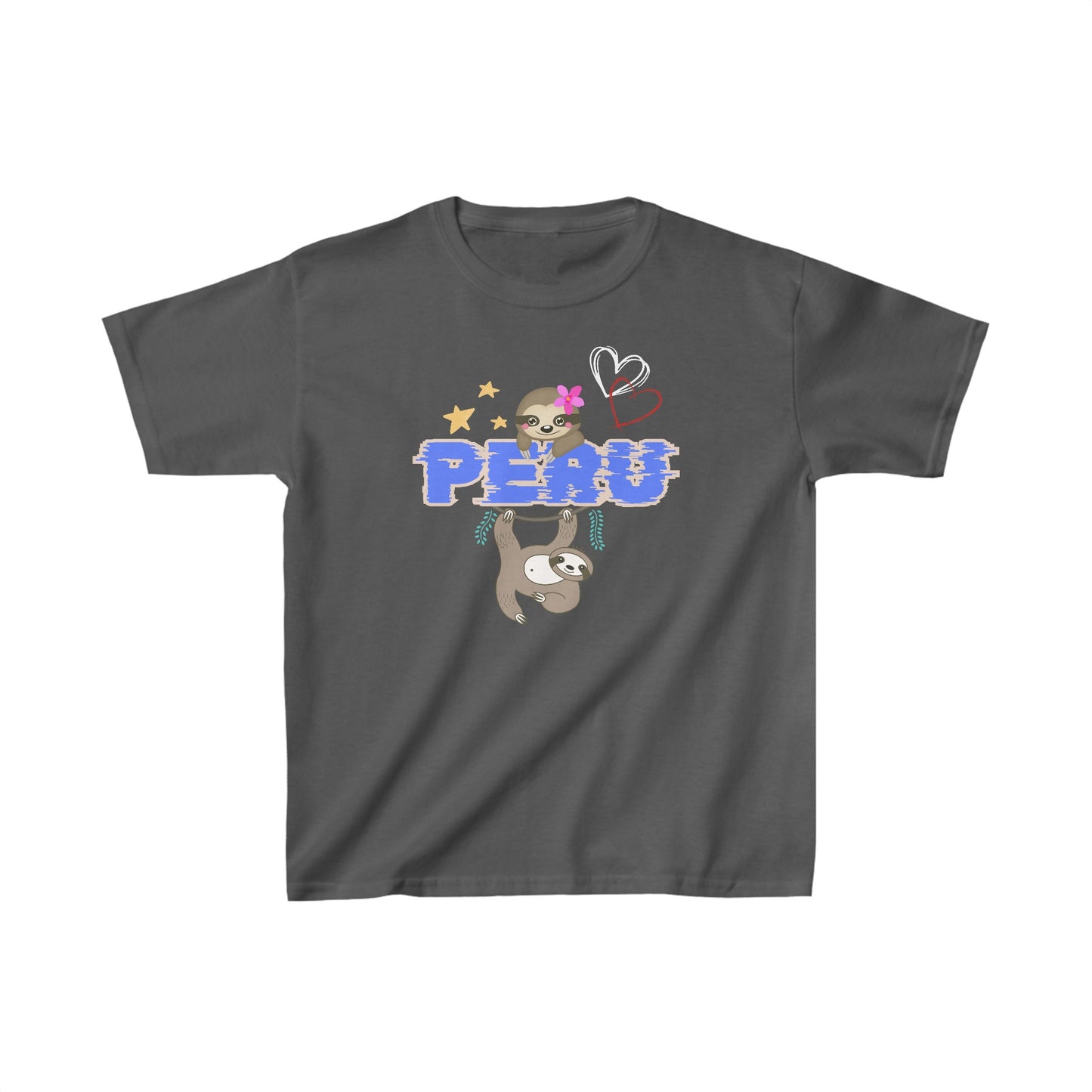 Best Peruvian Kids Tee "Peru Jungle Perezozo"