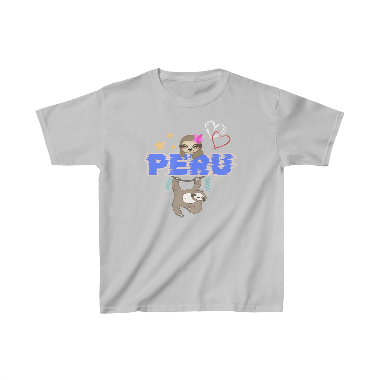 Best Peruvian Kids Tee "Peru Jungle Perezozo"