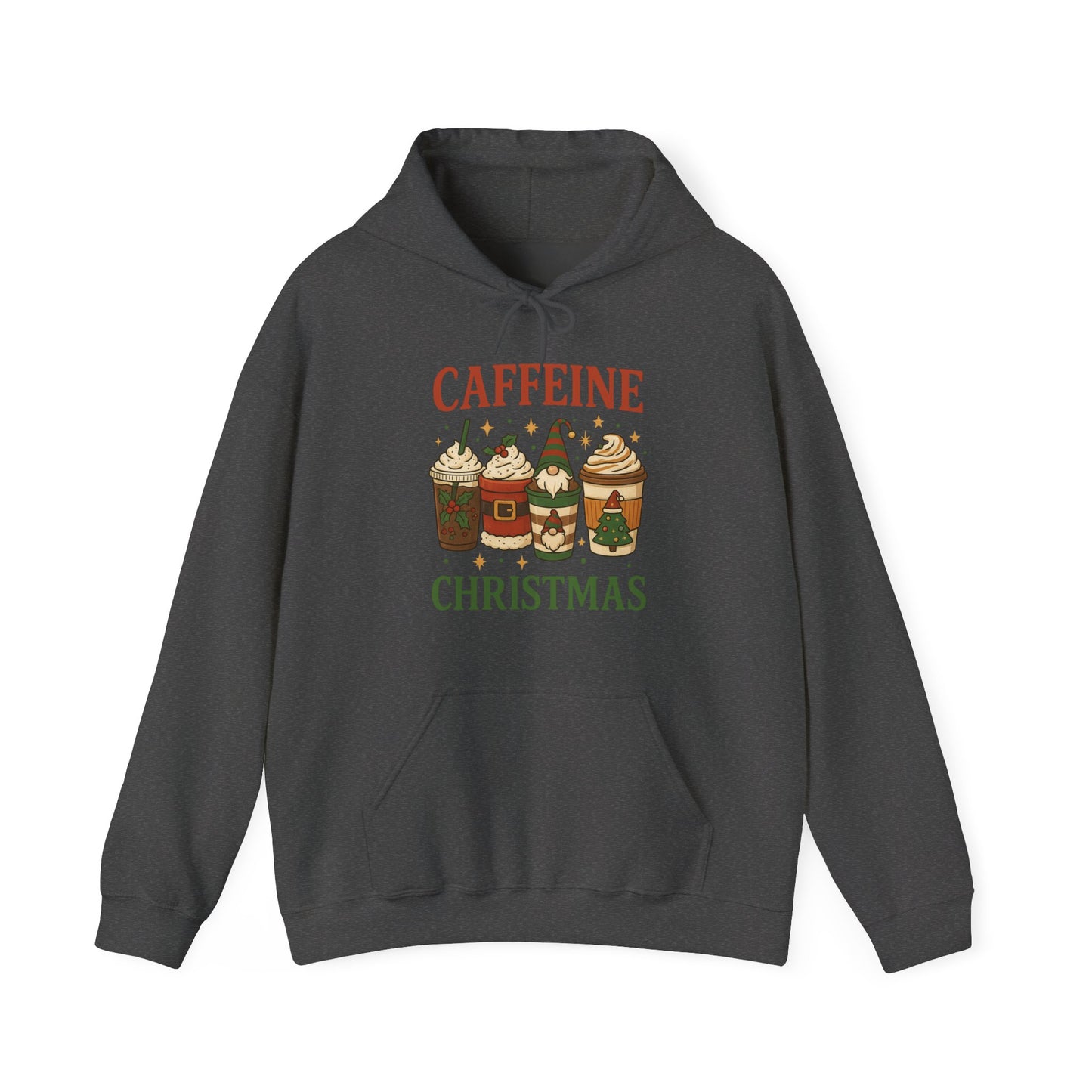 Caffeine Christmas Hoodie USA π
β β Unisex Holiday Coffee Hoodie for Coffee Lovers