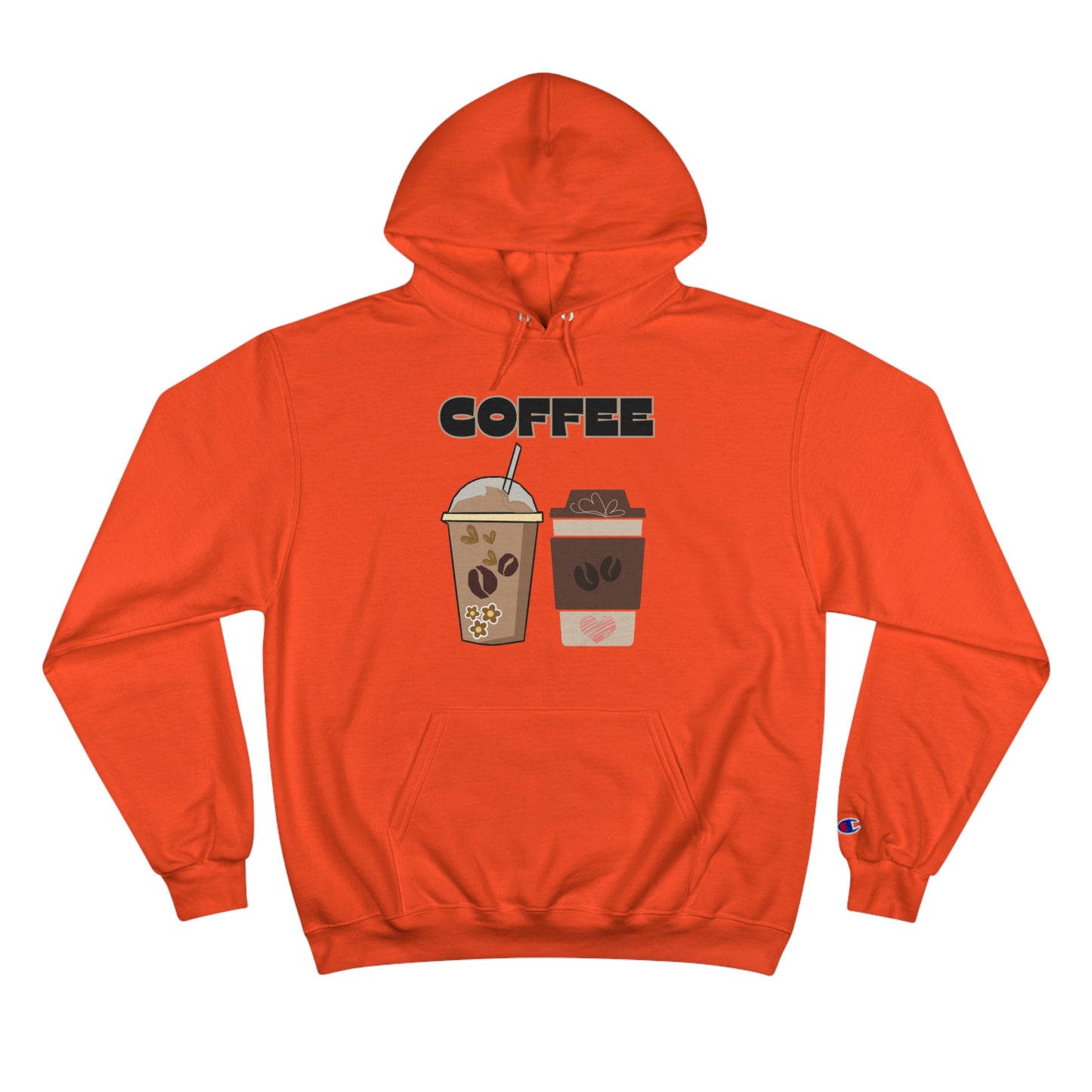 Best Unisex Customized Champion Coffee Hoodie For Hot & Cold Brew Crew