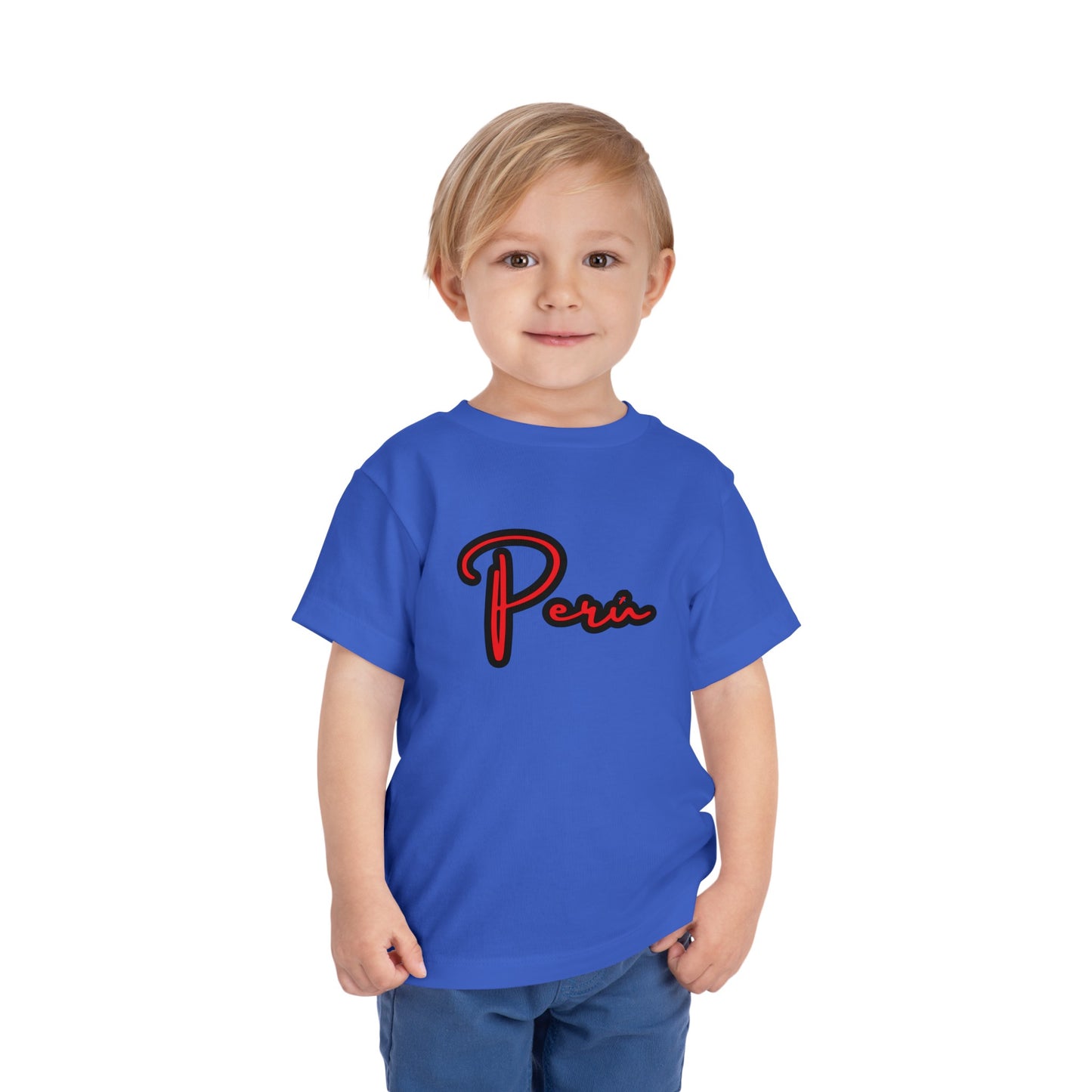 Best PeruvianToddler Short Sleeve Tee "Peru"