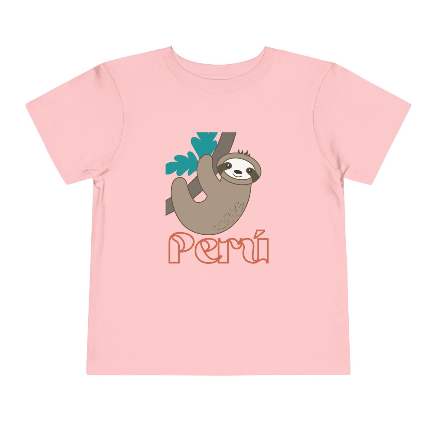 Best PeruvianToddler Short Sleeve Tee "Peru Perezozo"