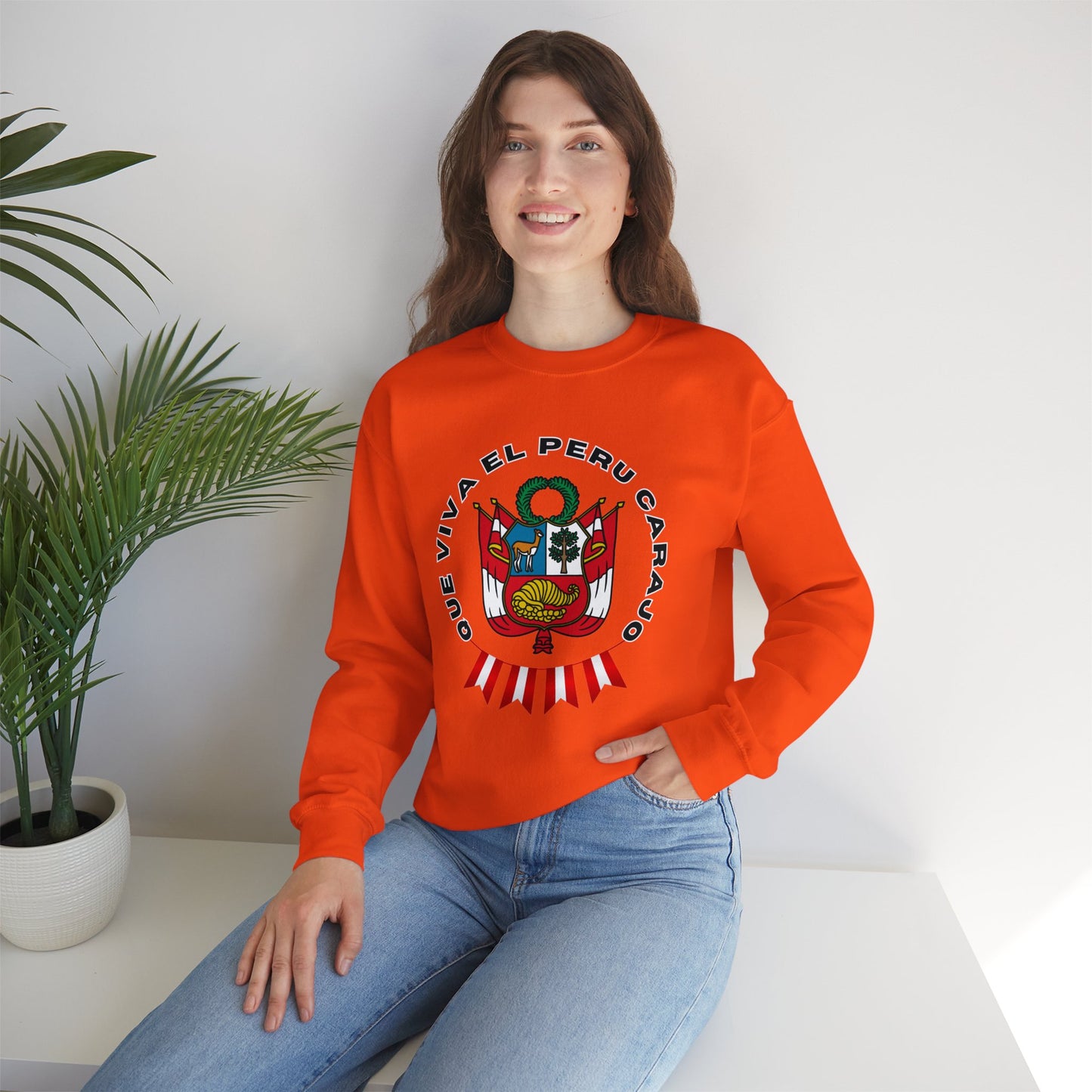 Best Peruvian Unisex Sweatshirt "PERU Escarapela"
