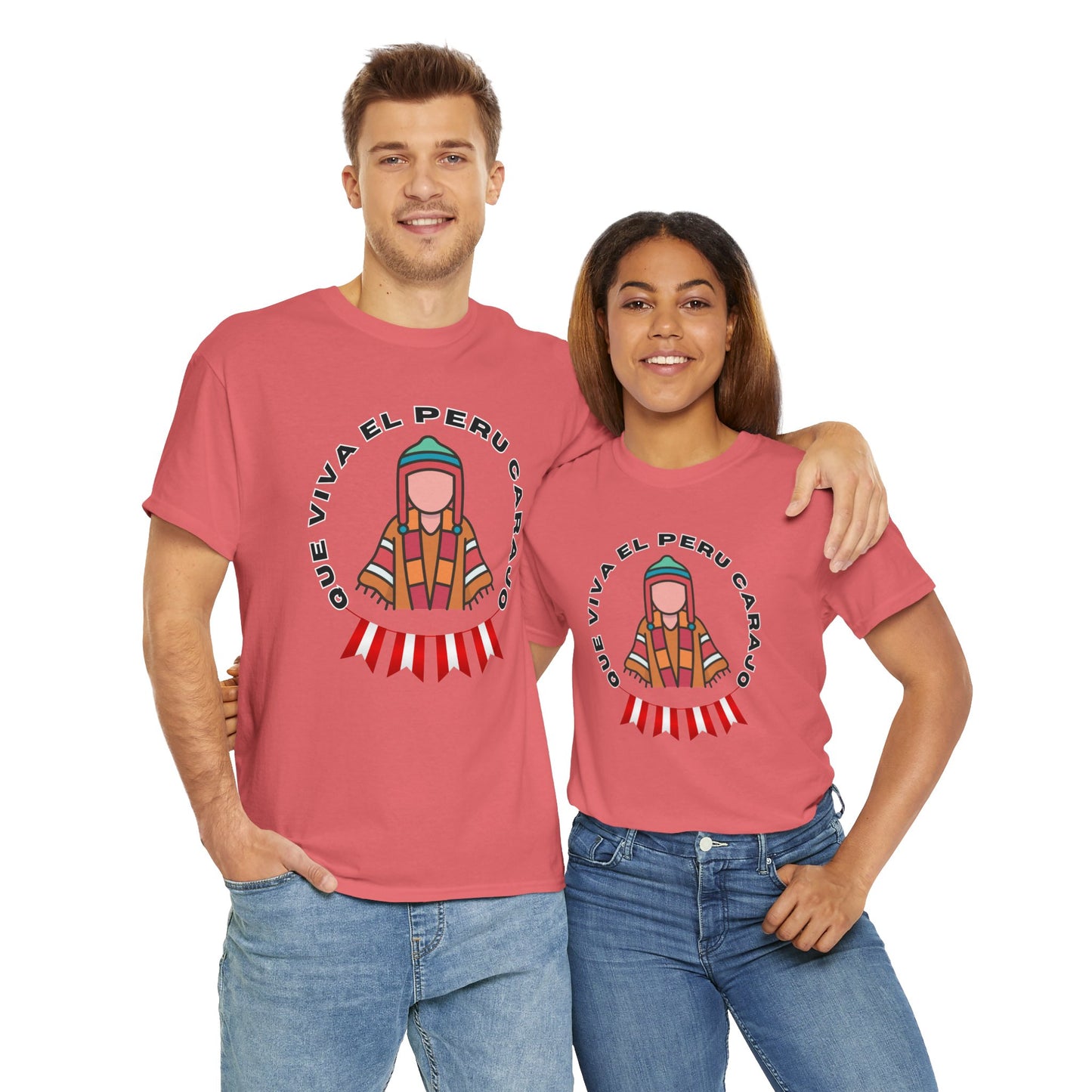 Best Peruvian Unisex T-Shirt "Que Viva El Peru Carajo