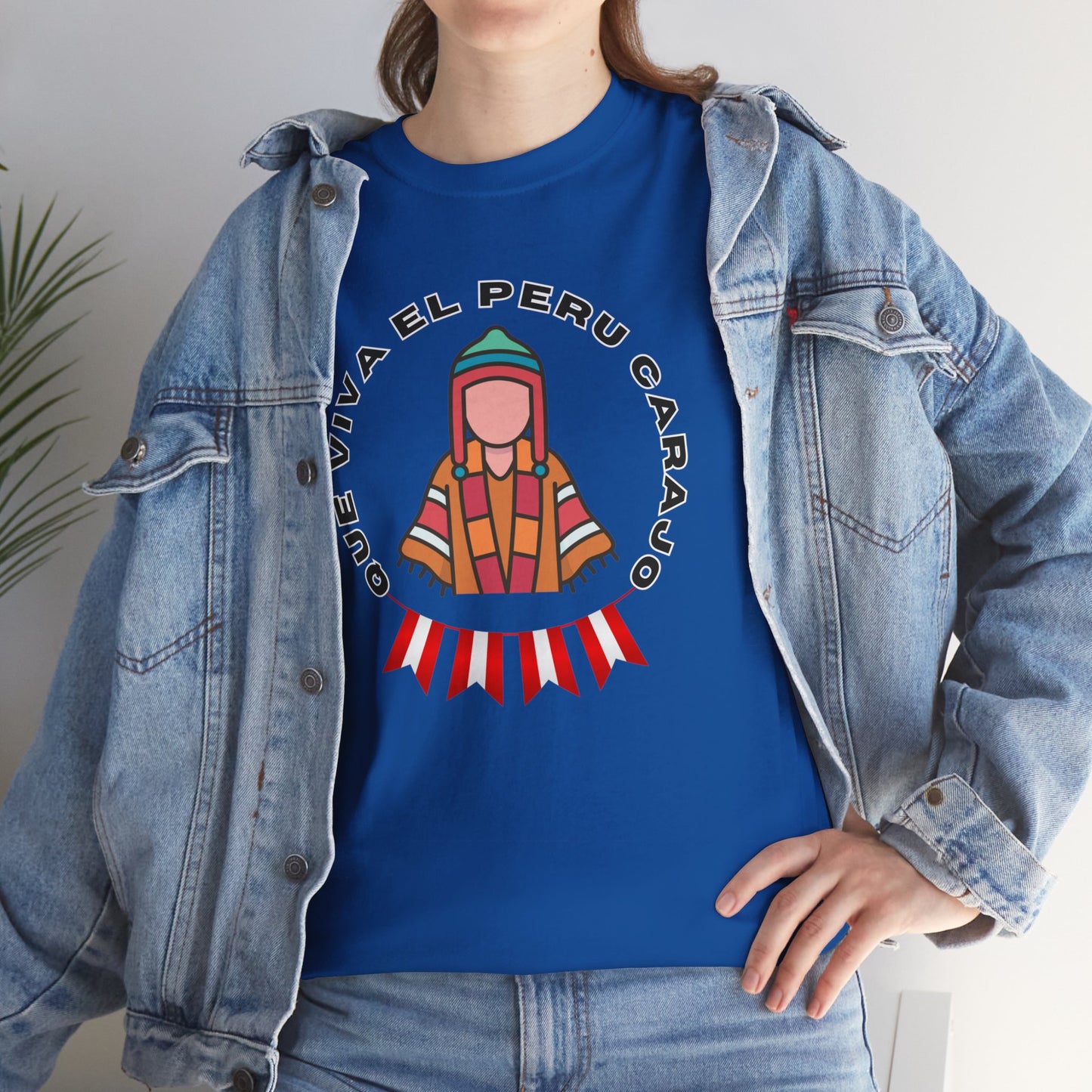 Best Peruvian Unisex T-Shirt "Que Viva El Peru Carajo
