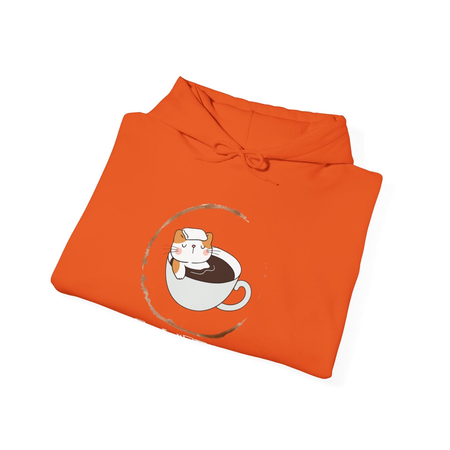 π±β Not a Morning Person Coffee Cat Hoodie USA | Funny Coffee Hoodie