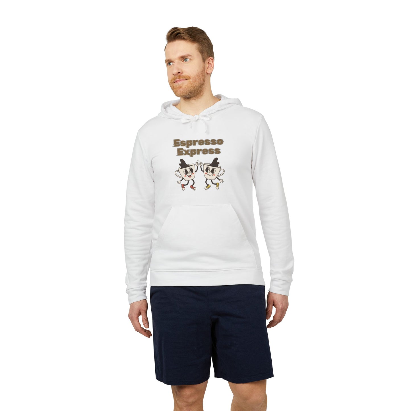 Best Unisex Customized Adidas Coffee Hoodie That's Serving Warmth and Wit